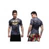 China Sportides Men's Breathable Youth Sports Apparel Quick Dry L Size Short Sleeve Running Tees factory