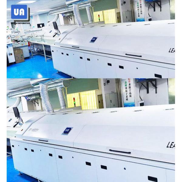 Quality 400mm PCB SMT Reflow Oven 8 Zones 2500KG Reflow Oven Equipment for sale