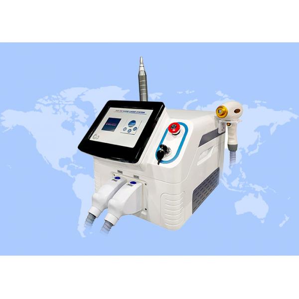 Quality Nd Yag Tattoo Removal 808nm Diode Laser Hair Removal And Pico Laser 2 In 1 for sale
