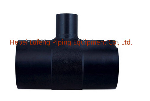 China High Density Polythene pipe Reducing Tee at Cheap Price factory
