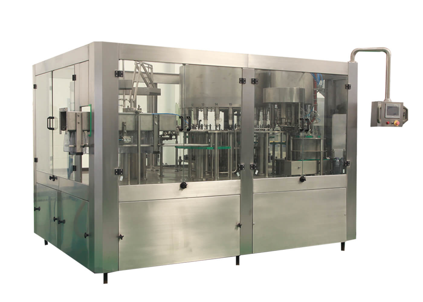 China Turnkey Water Filling Machines / Production Line For Small Bottled 200ml - 2000ml factory