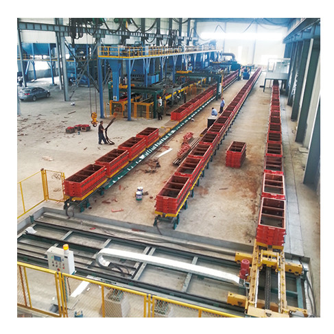 Quality Economical Foundry Casting Moulding Line Continuous Foundry Machine 100/H for sale