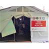 China Emergency Hospital Tents 200 Beds One Tent Fast Build A Frame Shape Stable factory
