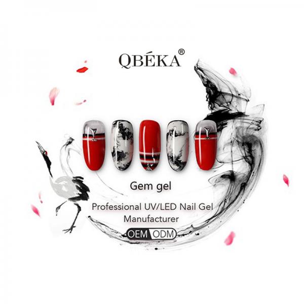 Quality 100% Non Toxic QBEKA Base Gel Nail Polish Tenacious Nail Treatment 5ml/8ml for sale