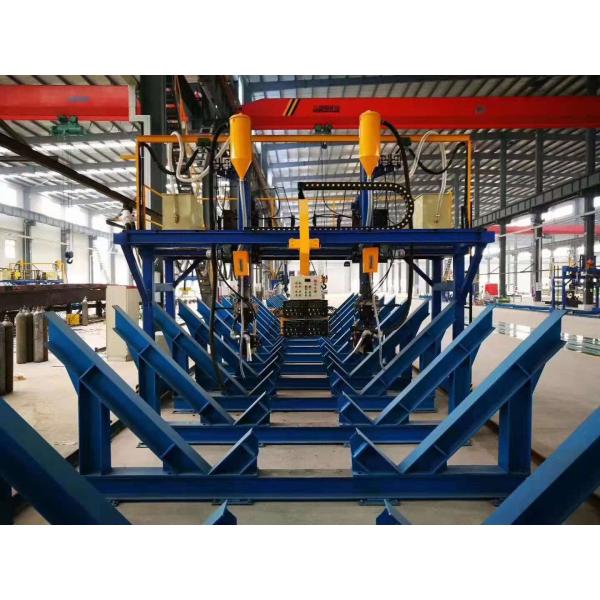 Quality MZG-1000 * 2 Ｈ Beam Production Line Gantry Welding Machine 300 - 1000mm/Min for sale