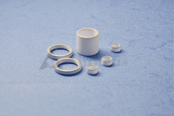 Quality Alkali Resistant Sealed Alumina Ceramic Rings Insulator For Battery for sale