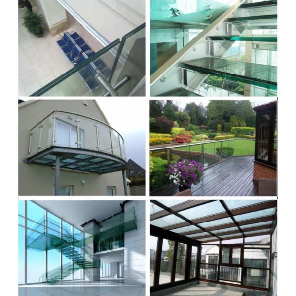 Quality Home Glass Reinforced Laminate / Decorative Laminated Glass Storm Windows for sale