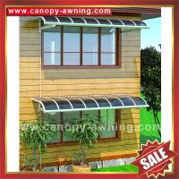 China outdoor villa house building patio gazebo window door aluminum polycarbonate pc awning canopy canopies cover shelter for sale