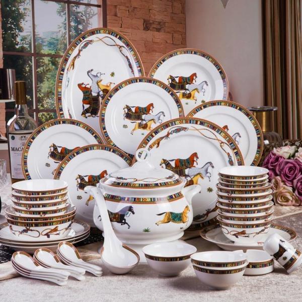 Quality Dinner Set Cutlery Tableware/european Cutlery Dinnerware Set Porcelain Tableware and Ceramics Kitchenware for sale