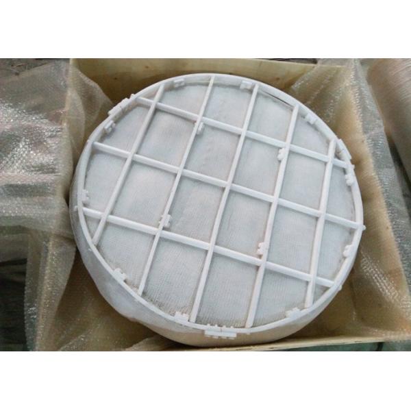 Quality PP Mesh Pad Demister For Desulfurization Tower , PTFE Mesh Demister Pad for sale