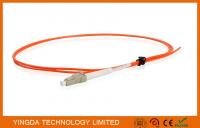 China Fiber Pigtails LC Multimode Simplex 2.0mm Diameter LSZH Tight Buffer Orange factory
