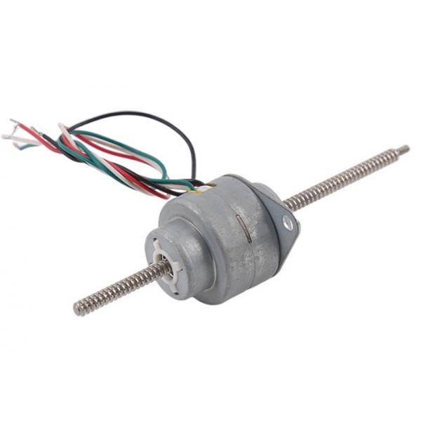 Quality Low Noise Linear Stepper Motor High Thrust 25mm With Through Shaft for sale