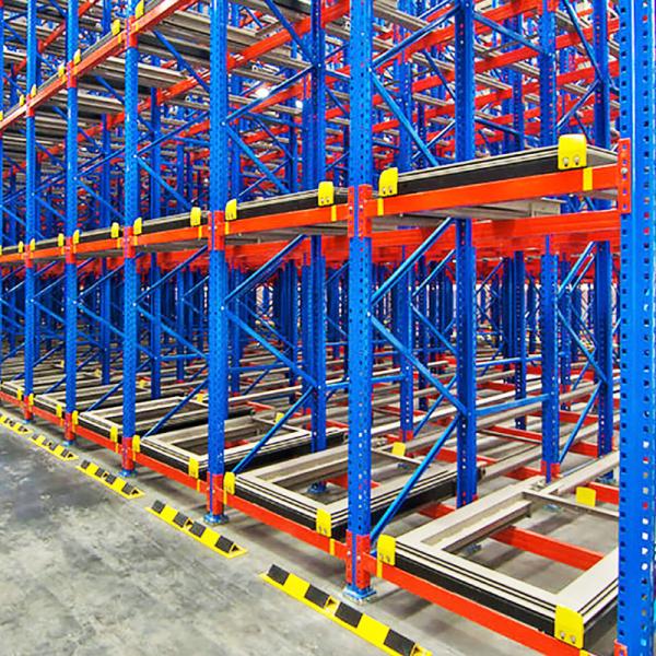 Quality Push Back Pallet Racking High Density Warehouse Storage Racking Push Back Rack for sale