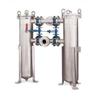 China High Quality Vertical Style 304 Stainless Steel Single Bag Filter Housing for Milk&Electronics Liquid Filtration factory