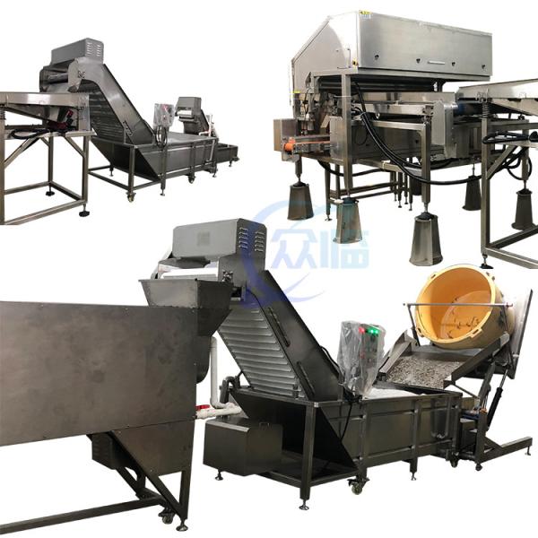 Quality 50Hz Stable Shrimp Screening Machine , Stainless Steel Shrimp Cutting Machine for sale