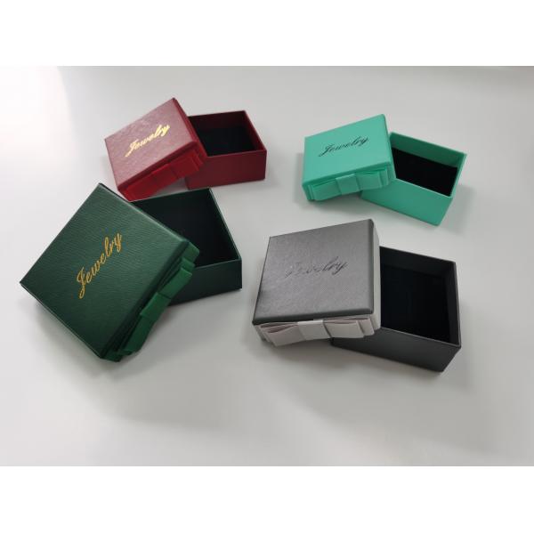 Quality Foldable Custom Packaging Boxes Jewelry Biodegradable Gravure Printing for sale