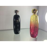 China Antique Tall Oval Shape Luxury Perfume Bottles Two Gradient Colors factory