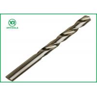 Quality Bright Finish HSS Drill Bits For Hardened Steel DIN 338 Straight Shank Left Hand for sale