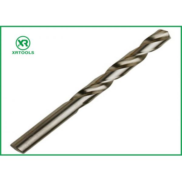 Quality Bright Finish HSS Drill Bits For Hardened Steel DIN 338 Straight Shank Left Hand twist drill bits for sale