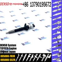 China Hot sale Fuel Injector 23670-39145 Common Rail Injetor 095000-7040 095000-7030 for TOYOTA VIGO 1KD 2KD factory