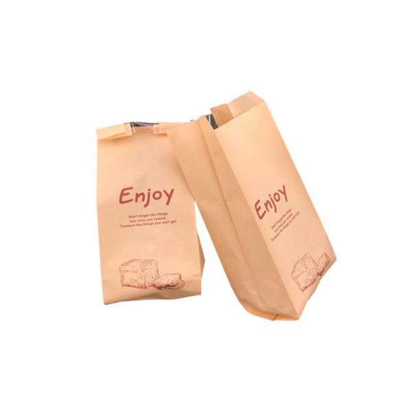 Quality Greaseproof Custom Food Packaging Bags With Window Recyclable Feature for sale
