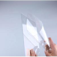 china anti-fog thin clear plastic pet sheet for face shields