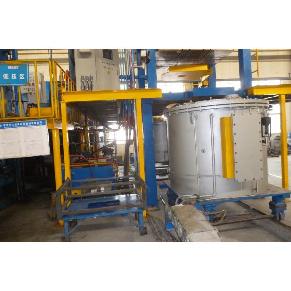 Quality Rust Resistance 1000kg Aluminum Melting And Holding Oil Refinery Furnace 950C for sale