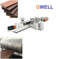 China WPC Wood Plastic Flooring Production Machine Wpc Floor Extrusion Line factory
