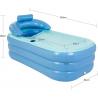 China Inflatable bathtub for adults, independent blowers with retractable portable function for adult factory