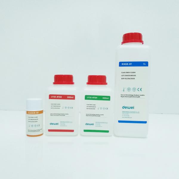 Quality Clinical Medical Laboratory Reagents RAYTO RT-7300 Diluent Lyse Rinse 3 Part for sale