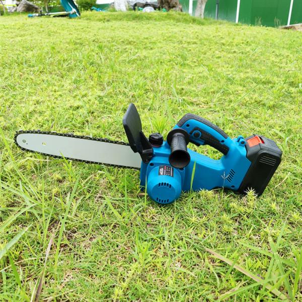 Quality 12'' Battery Portable mini handheld chainsaw cordless Electric Chain Saw For Wood Cutting for sale