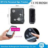 China Very small size mobile phone personal gps tracker senior phone gps track phone number RF-V16 factory
