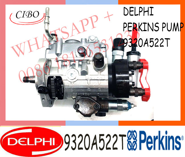 China Perkins Caterpillar Excavator Delphi Diesel Fuel Pump 9320A172T 9320A522T for sale