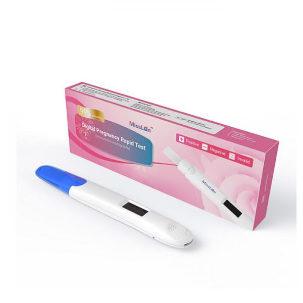 Quality 30 Months Pregnancy Rapid Digital HCG Test Kit Human Chorionic Gonadotropin for sale