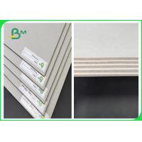 China 1.2mm 2mm 3mm Greyboard Two Sides Grey 70 * 100CM 80 * 90CM For Calendars factory