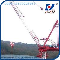 China 6tons QTD2520 Luffing Jib Crane Feature Tower Crane 25m Jib Tower Crane for sale