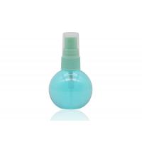 China 20mm Neck Size Small Plastic Spray Pump Bottle Transparent PET Ball Shape factory