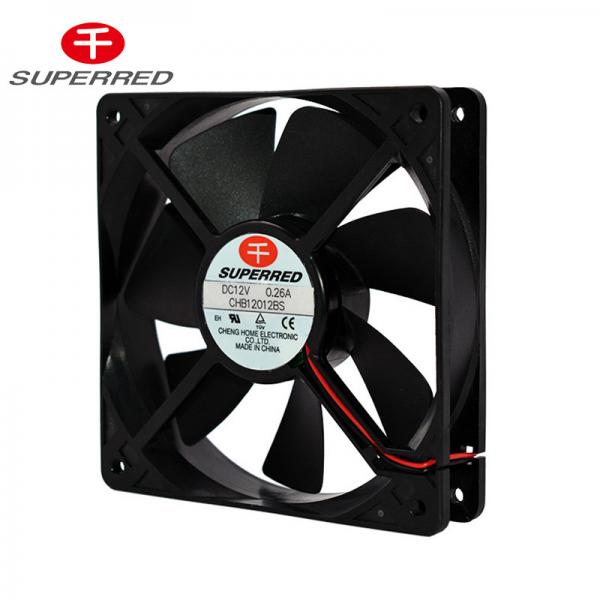 Quality Ball Bearing 120x25Mm PBT 94V0 DC Cooling Fan for sale