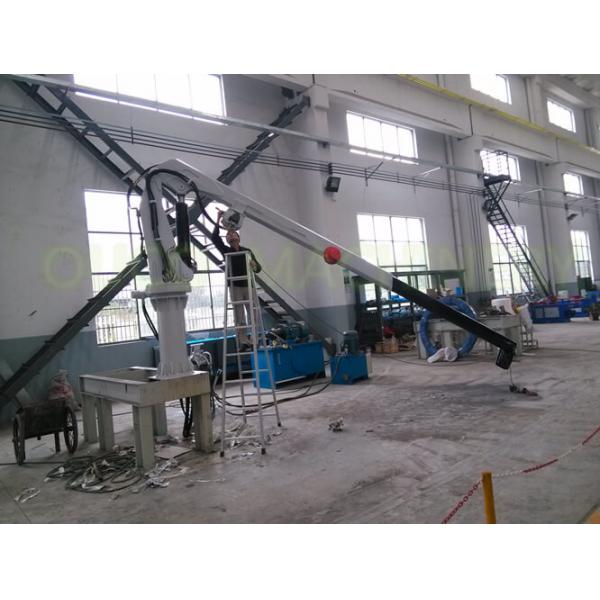 Quality Low Weight Marine Hydraulic Crane 1 Ton 6 Meter Customized Easily Operated for sale