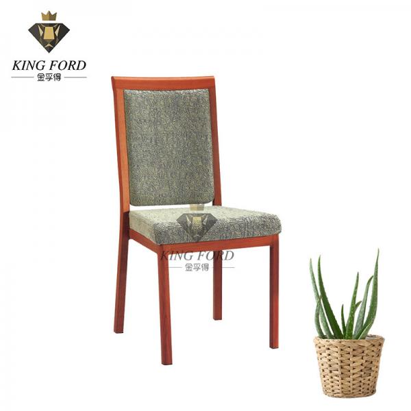 Quality Living Room 6cm Foam Seat Imitated Wood Chair Banquet Chair OEM ODM for sale