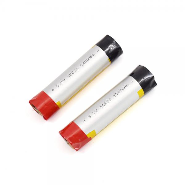Quality Round Electronic Cigarette 350mAh 16600 10C 3.7v Lithium Battery Cells for sale