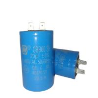China CBB60 S3 Motor Run Capacitor 450V 20mfd Submersible Starter Capacitor With Two Quick-Connect Terminals factory