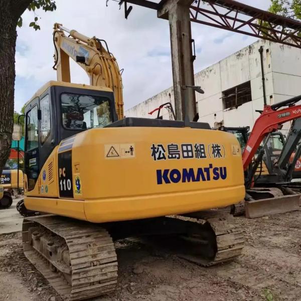 Quality 11rpm Used Komatsu Construction Equipment Excavator 110-8 11 Ton for sale