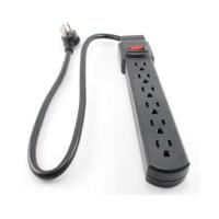 China Factory Outlet Home Black Safety Surge Protection Lightning Strip factory