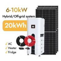 China Hybrid All In One 6kw Solar Power System Complete 3 Phase Hybrid Solar Panel Energy System For Indoor Or Outdoor Use factory