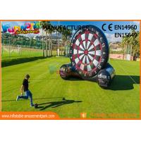 China School Or Backyard Inflatable Sports Games / Inflatable Soccer Dart Board factory