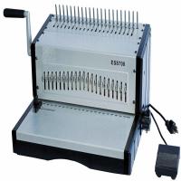 China Electric Plastic Comb Punching Binding Machine ES8708 For Notebook factory