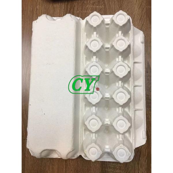 Quality Biodegradable Moulded Paper Pulp Products Pulp Egg Tray Recycle Egg Box for sale