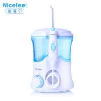 China ABS Cordless Nicefeel Water Flosser 1400mAh 300ml  4 Hours Charging Time factory