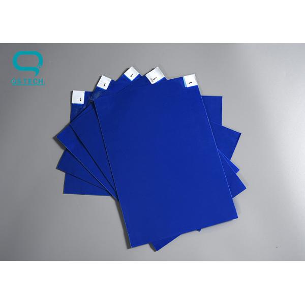 Quality Industrial Cleanroom Sticky Mats polyethylene film Blue 32 pcs / Sheets for sale